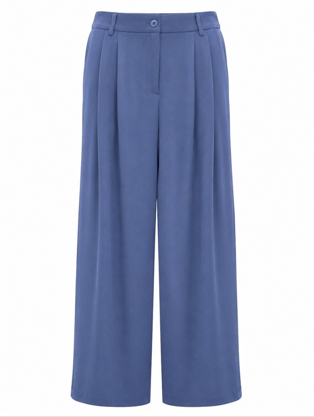 NY&C New York & Company NWT Cornflower Blue Wide Leg Trouser Pants XL Tall